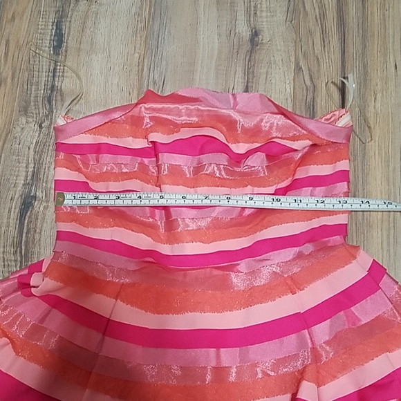 Alice+Olivia Hot Pink Party Dress - Picture 5 of 9